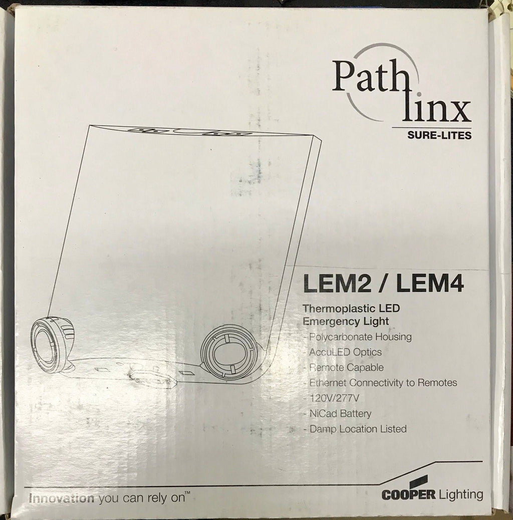 LED Emergency Light 2 Head 4 Remote Capability L402232