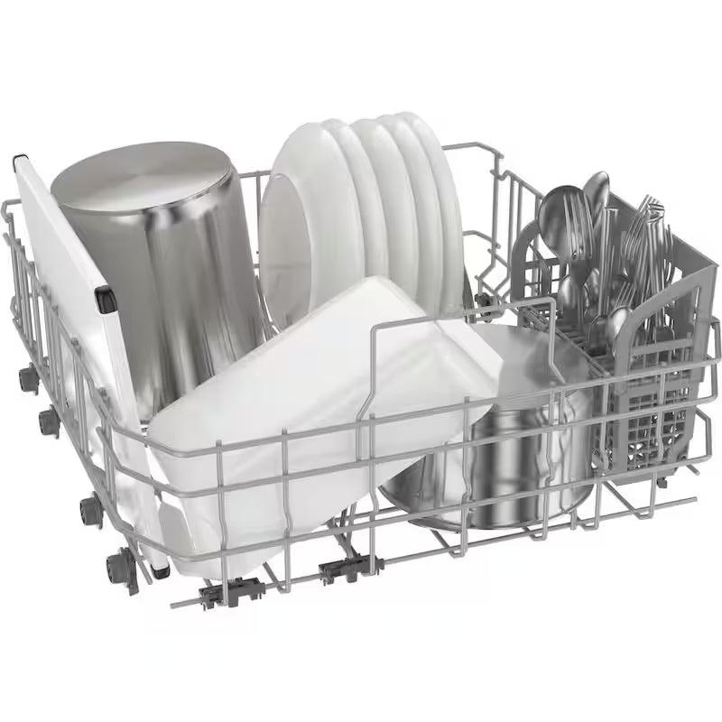 Black Front Control Tall Tub Dishwasher with Stainless Steel Tub and 3rd Rack I5008