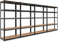 Blue 5 Tier Heavy Duty Steel Utility Shelves R812310