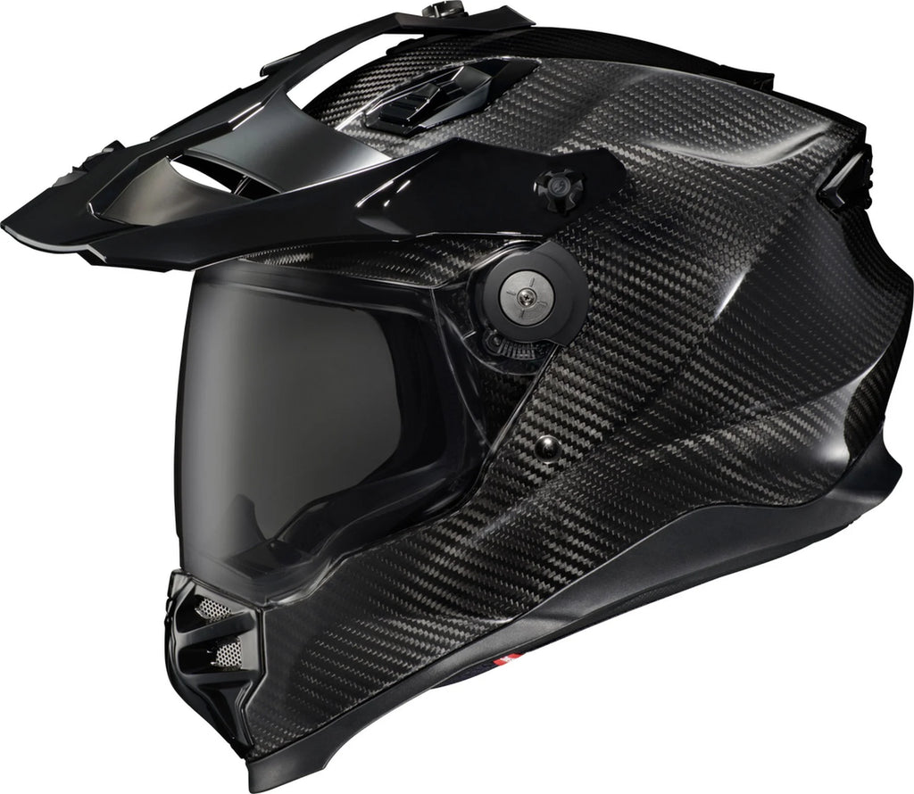 Carbon Dual Sport Helmet Gloss Black LG X311068