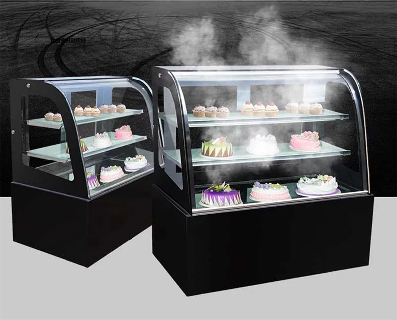 35" Curved Refrigerated Cake Display Cabinet O83700