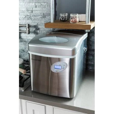 Portable Stainless Steel Ice Maker V381