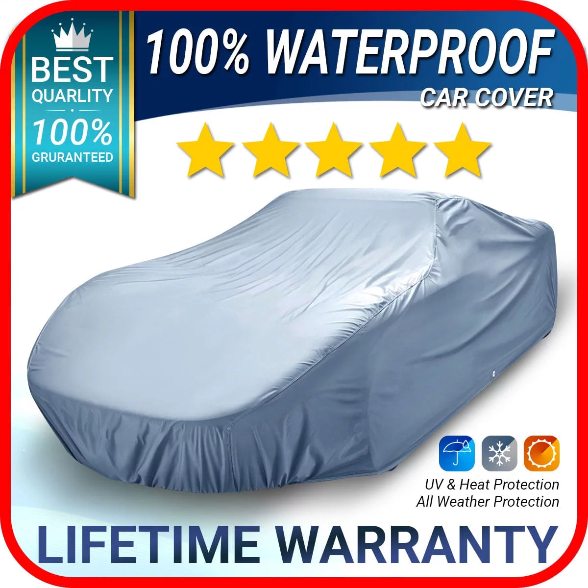 Custom Car Cover Waterproof All-Weather Q8937