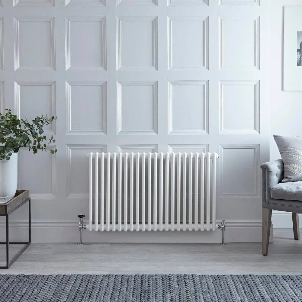 White Cast Iron Style Radiator X271397