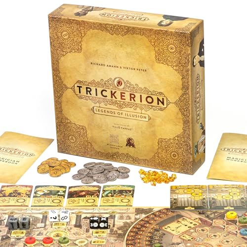 Victorian Steampunk Worker Placement Game for 2-4 Players S8011