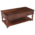 Cocktail Table with Caster Wheels Espresso U25060
