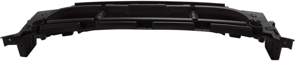 Painted Gray Front Bumper Reinforcement with Vent Hole E690617