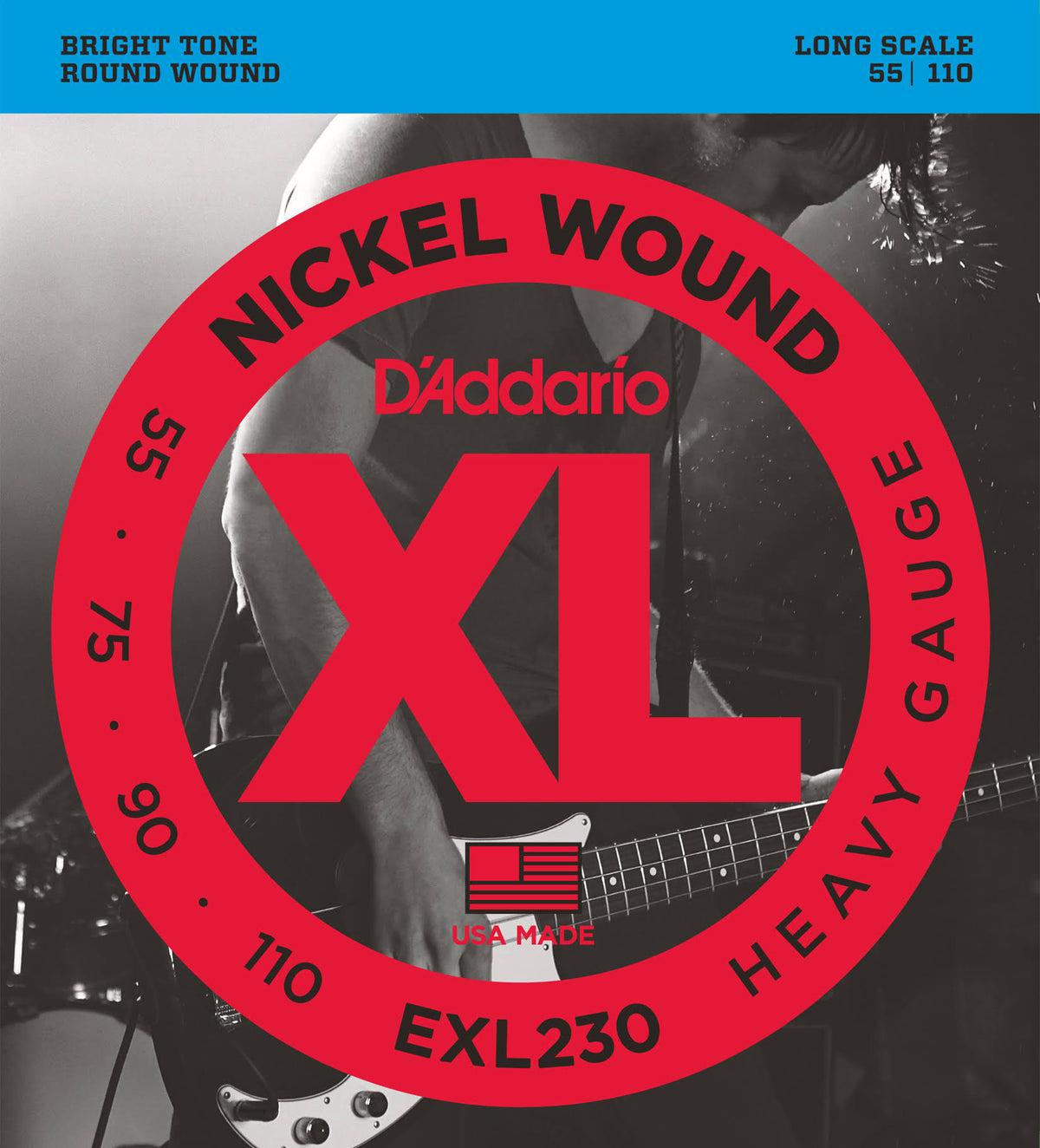 Nickel Wound Heavy Long Scale Bass Strings F867798