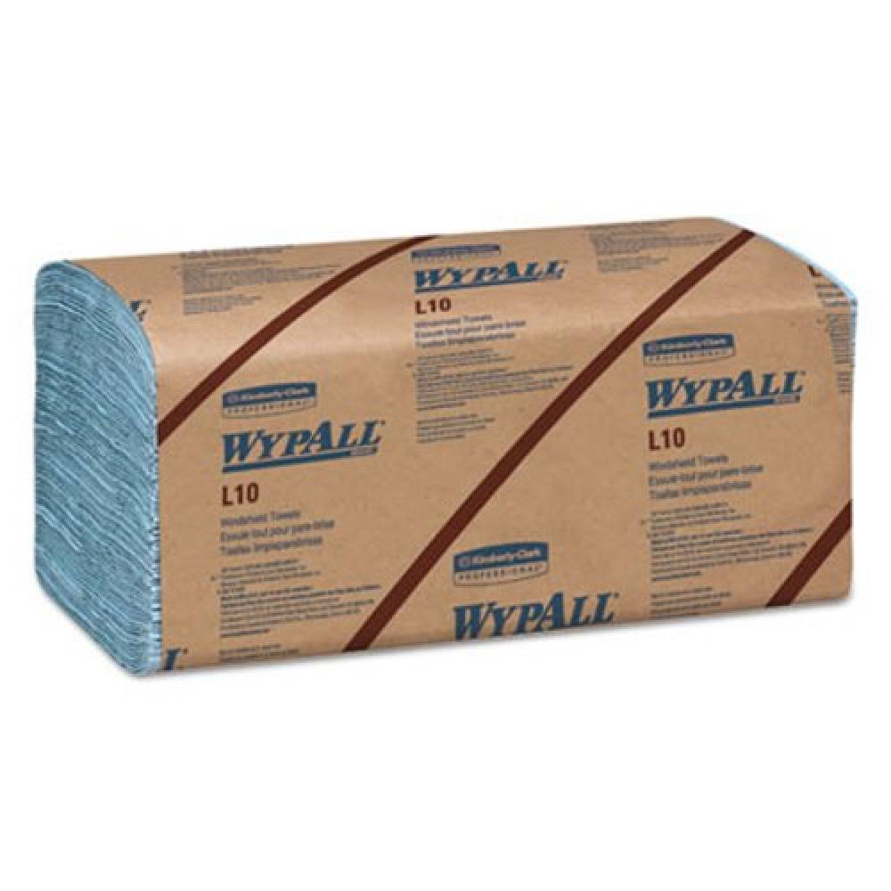 Light Blue 1-Ply Windshield Wipes J84068