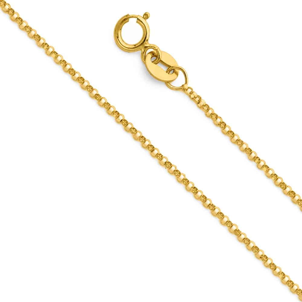14K Two-Tone Gold Flower and Heart-Shaped Initial Pendant with 16" Chain Necklace Z617