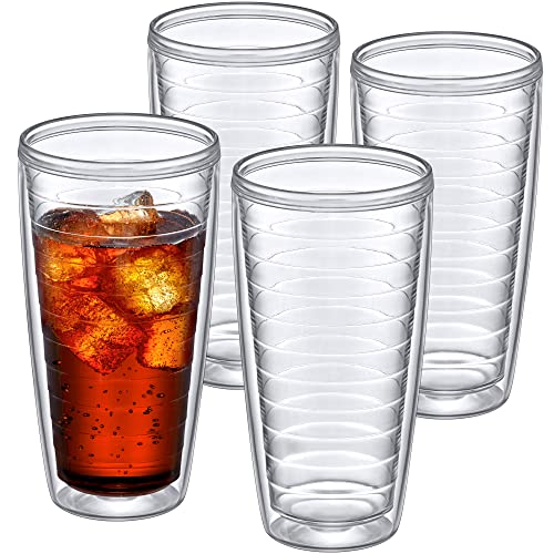 24-Ounce Insulated Plastic Tumblers Set of 4 B73661