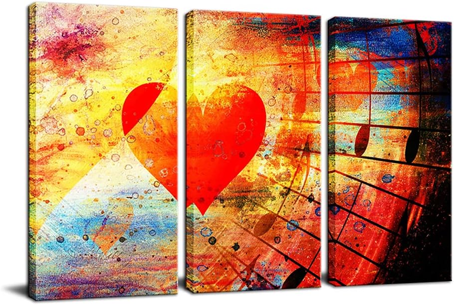 3 Pieces Framed and Stretched Canvas Prints Each Panel 12x24inch N28844