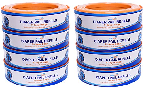 Compatible with Diaper Genie Pails, 4-Pack, 1080 count Q5318