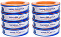 Compatible with Diaper Genie Pails, 4-Pack, 1080 count Q5318