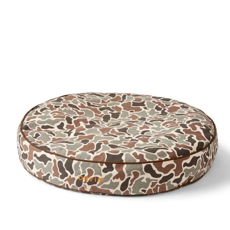 Camouflage Large Round Dog Bed A1270