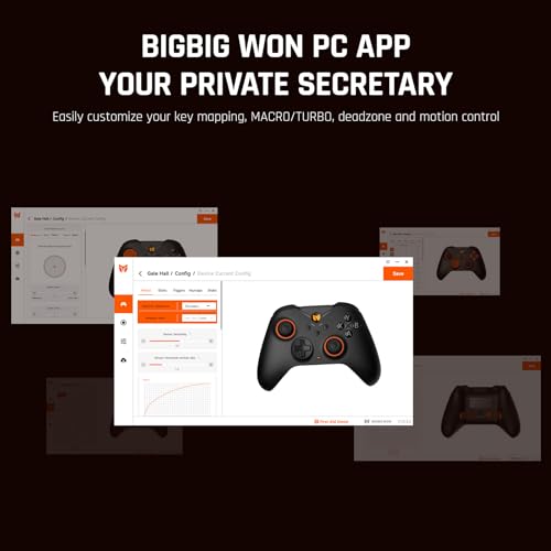 Wireless PC Controllers with Hall Joysticks & Triggers Y512515