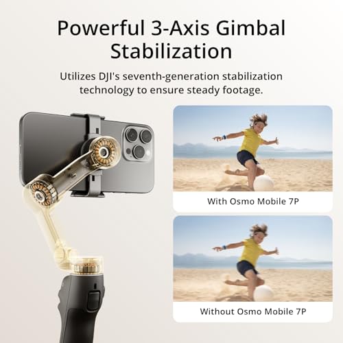 3-Axis Phone Gimbal Stabilizer with Built-in Extension Rod & Tripod G2172