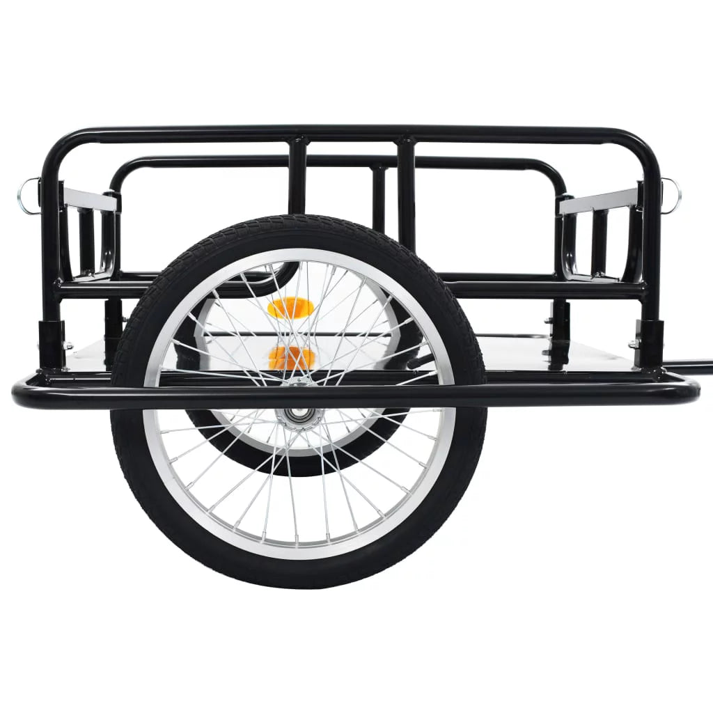 Bike Cargo Trailer Steel Black G2063