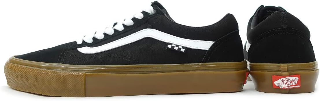 Black/Gum Skate Sneaker I38480