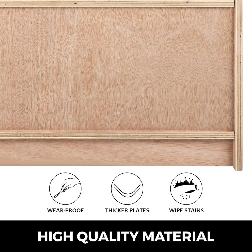 36” High Wood Color Classroom Storage Cabinet D6849