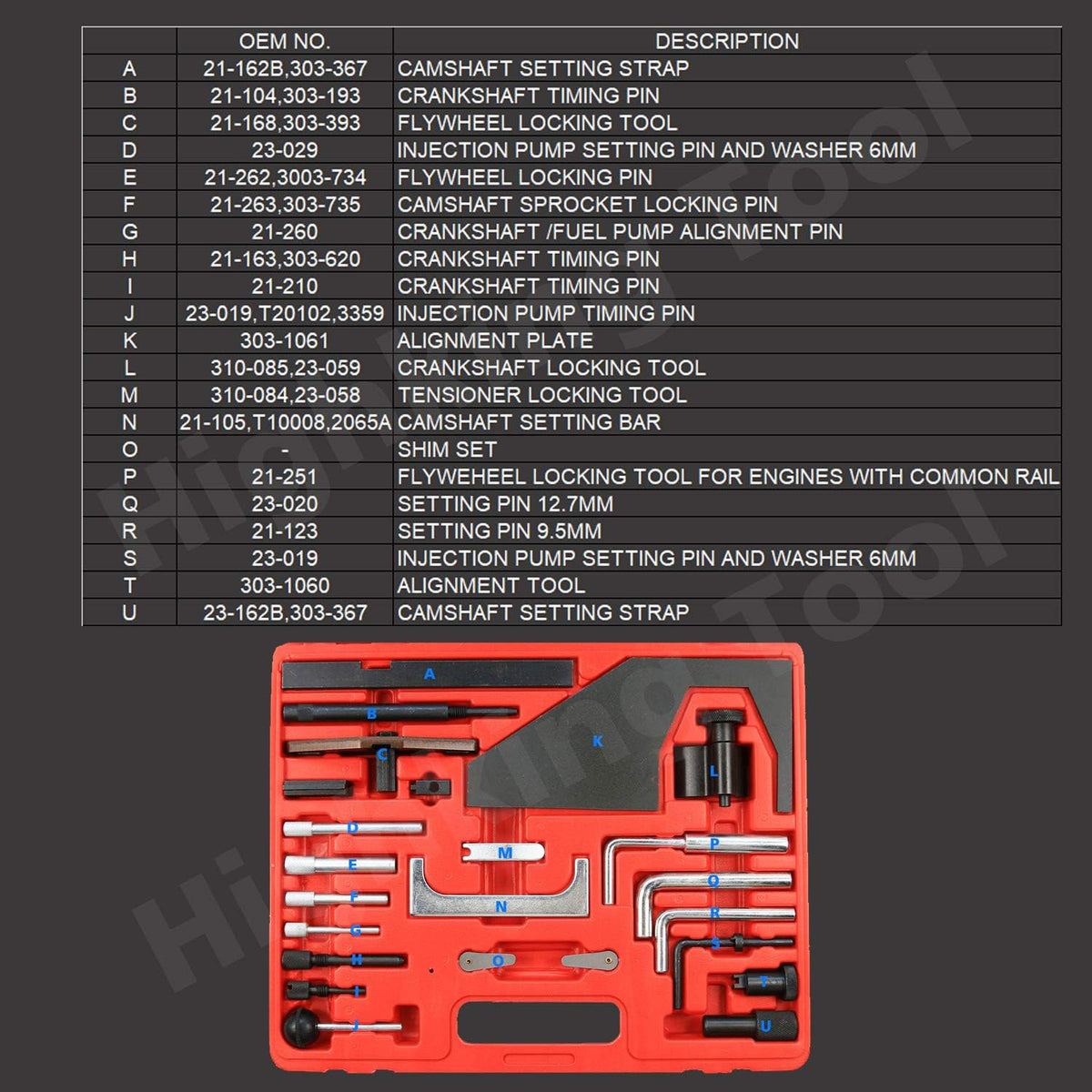 Camshaft Alignment Engine Timing Tool Pack of 2 U551114