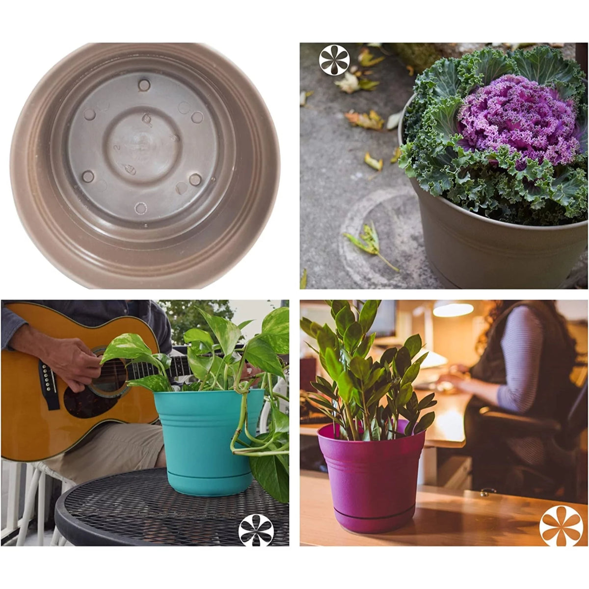 Plastic Pot Planter E3027