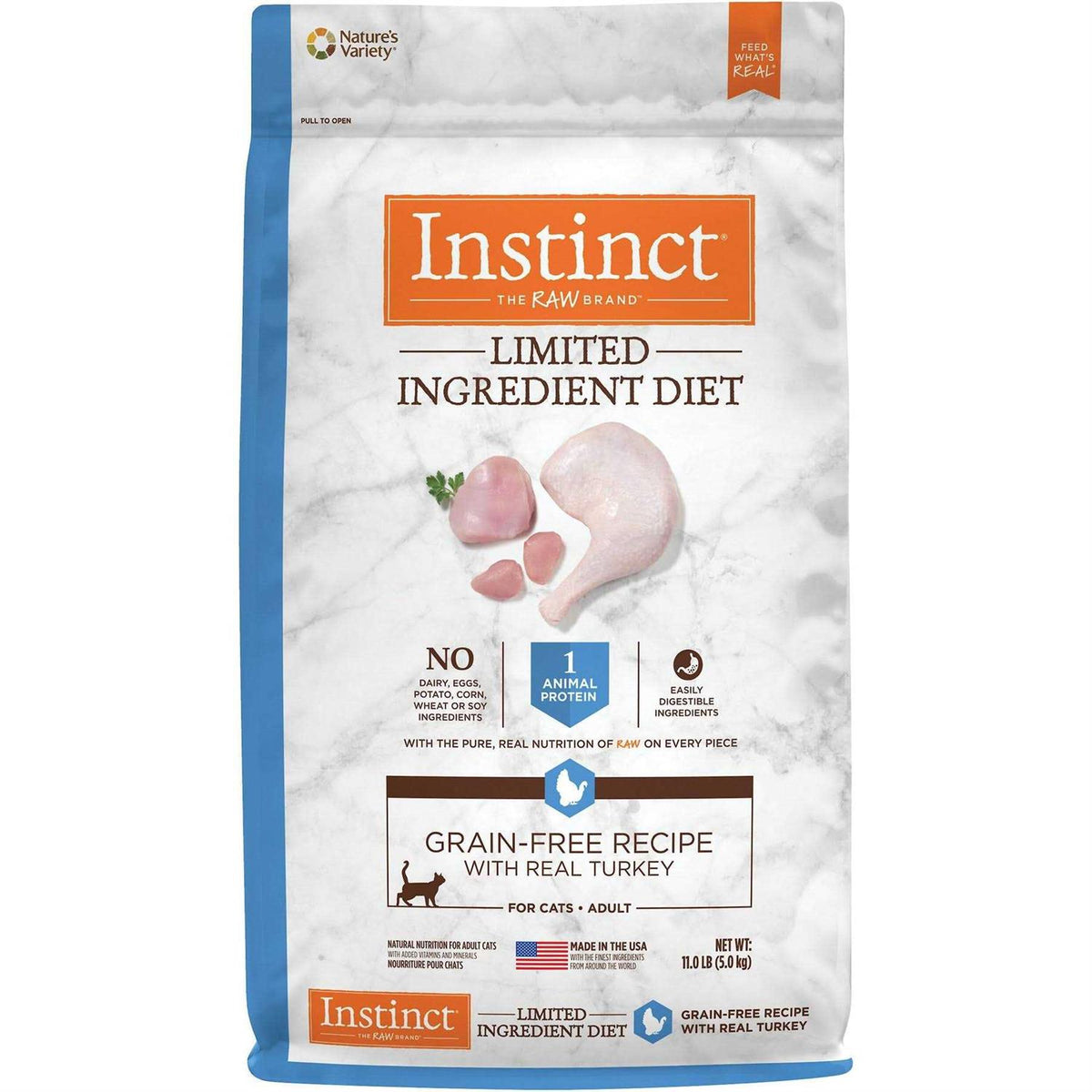 Limited Ingredient Diet Grain Free Turkey Dry Cat Food O460