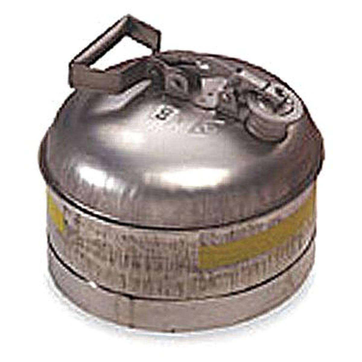 Stainless Steel Safety Can, 2 1/2 Gallon M64652
