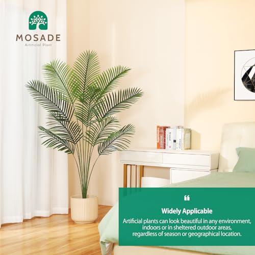 6 Feet Artificial Areca Palm Tree with Seagrass Basket T8641