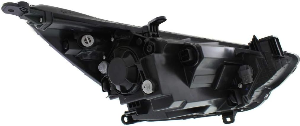 Hyundai Accent Headlight 2012 2013 2014 2015 Pair Black Housing O973