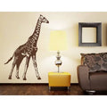 Yellow 47in x 69in Giraffe Wall Decal W371946