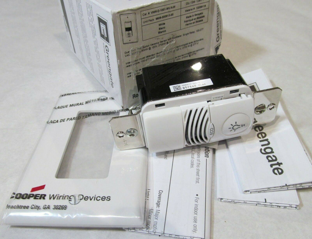 Vacancy Sensor Wall Switch O940906
