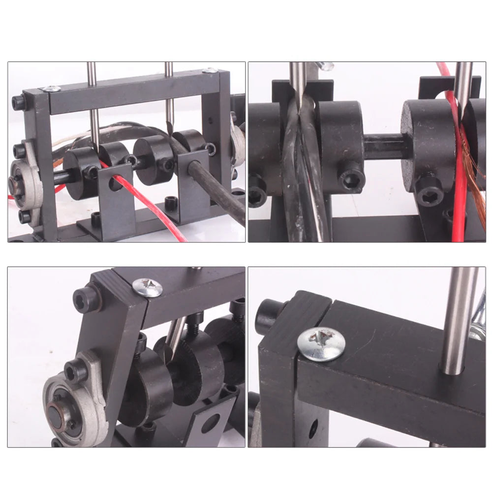 Manual Electric Drill Dual-purpose Wire Stripping Machine Scrap Cable Peeling Stripper for 1-30mm P7679