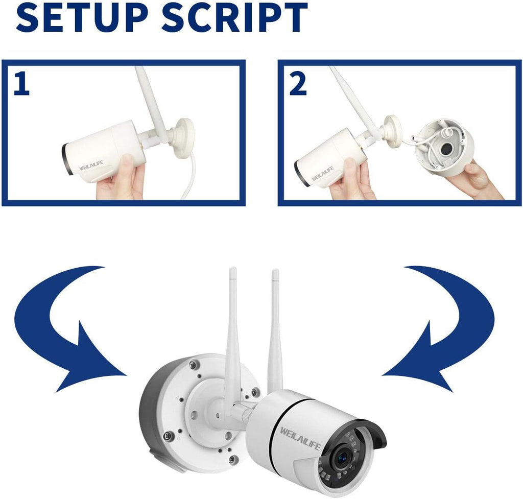 Bullet Camera Junction Box Mount Bracket 8 Set X584