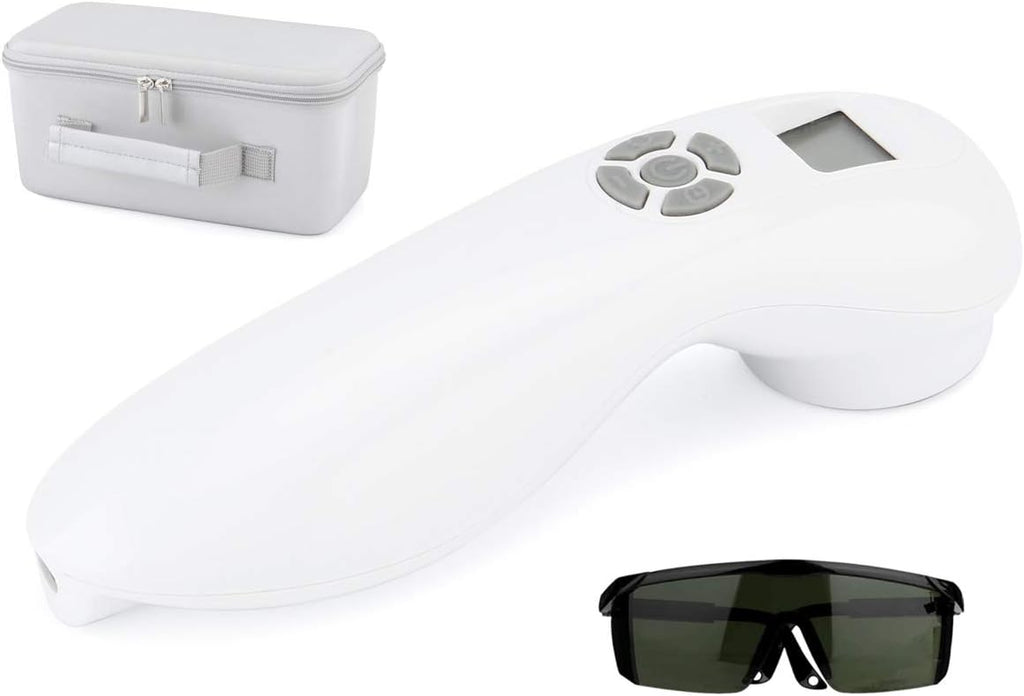 Cold Red Light Device with Goggles and Carrying Case Y91344