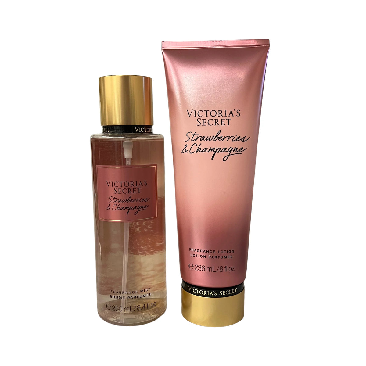 Strawberries & Champagne Mist and Body Lotion Set G730