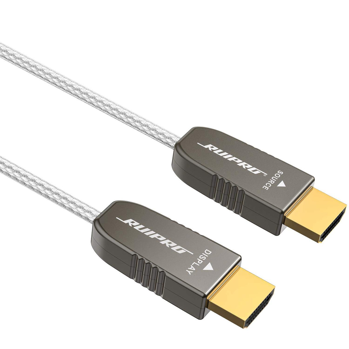 Fiber Optic HDMI Cable 50 Feet 4K60Hz 18Gbps HDR10 ARC O64098