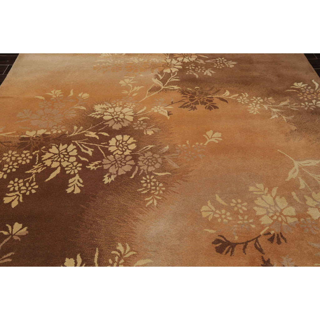 Hand Tufted 100 Wool Botanical Oriental Rug O474
