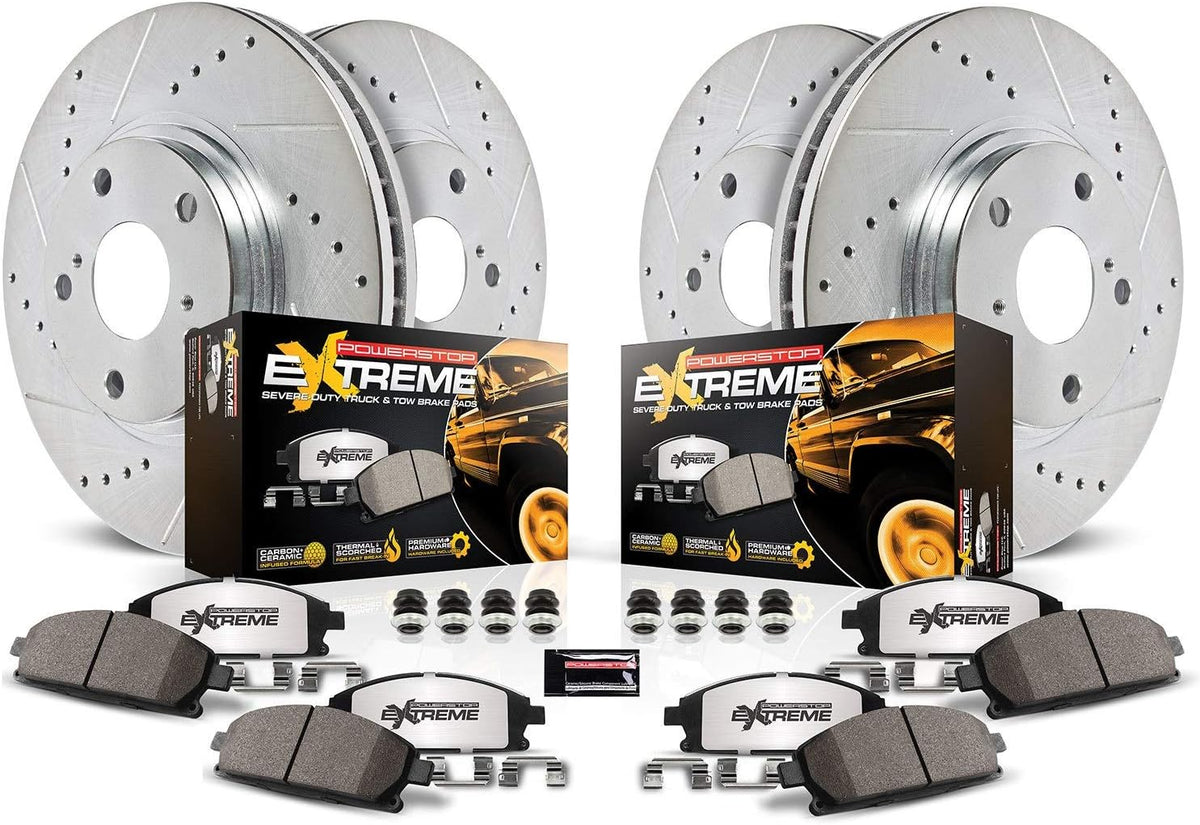 Front & Rear Z36 Truck and Tow Brake Kit Q41784