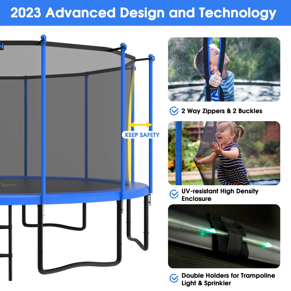 15' Trampoline X8280
