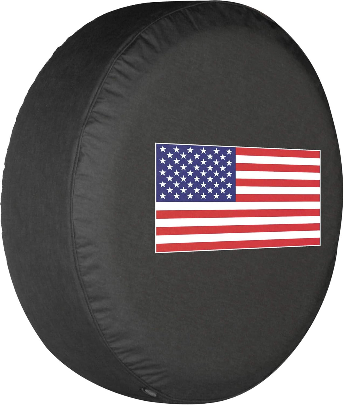 Black Denim Vinyl Spare Tire Cover J7846