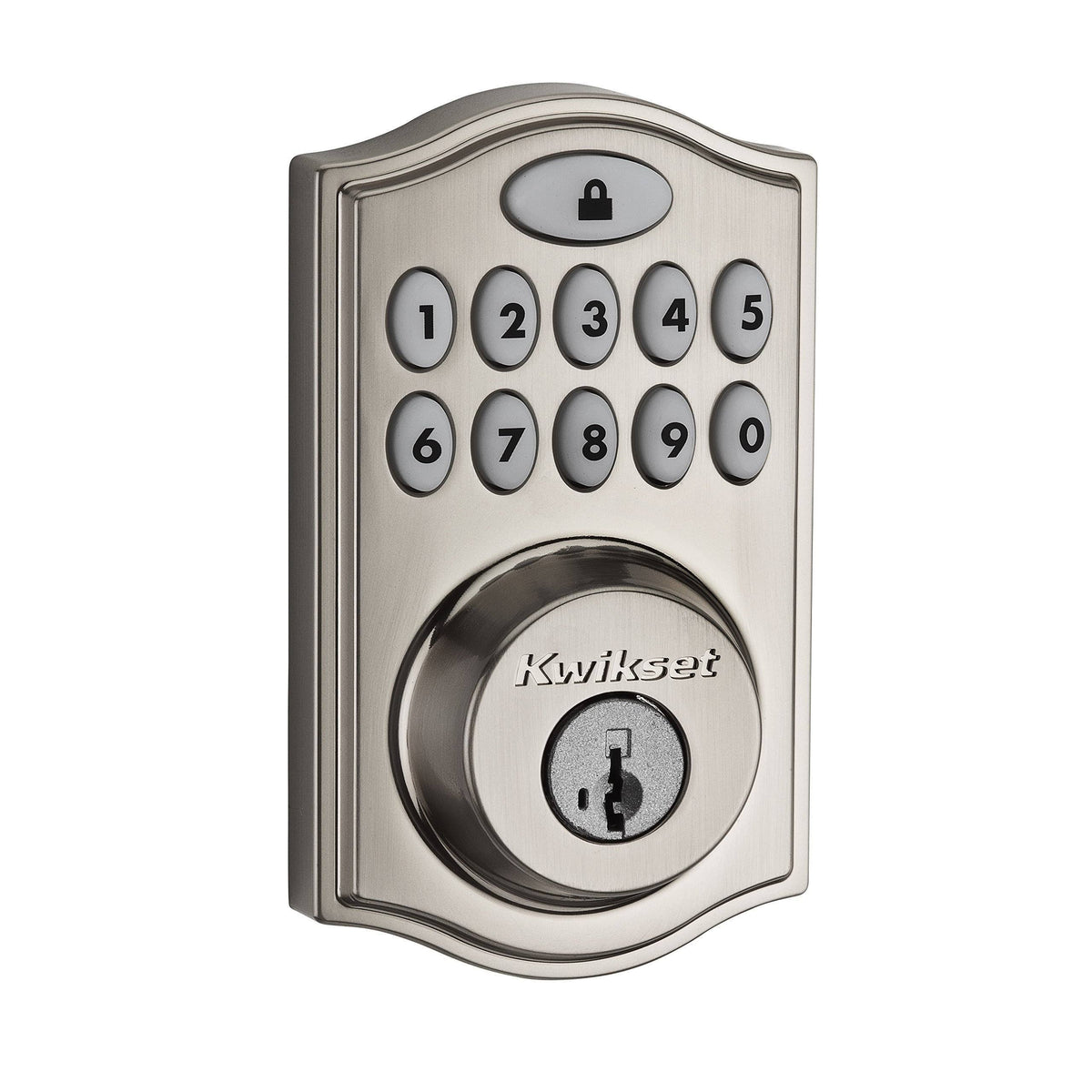 Satin Nickel Zigbee Deadbolt S872008