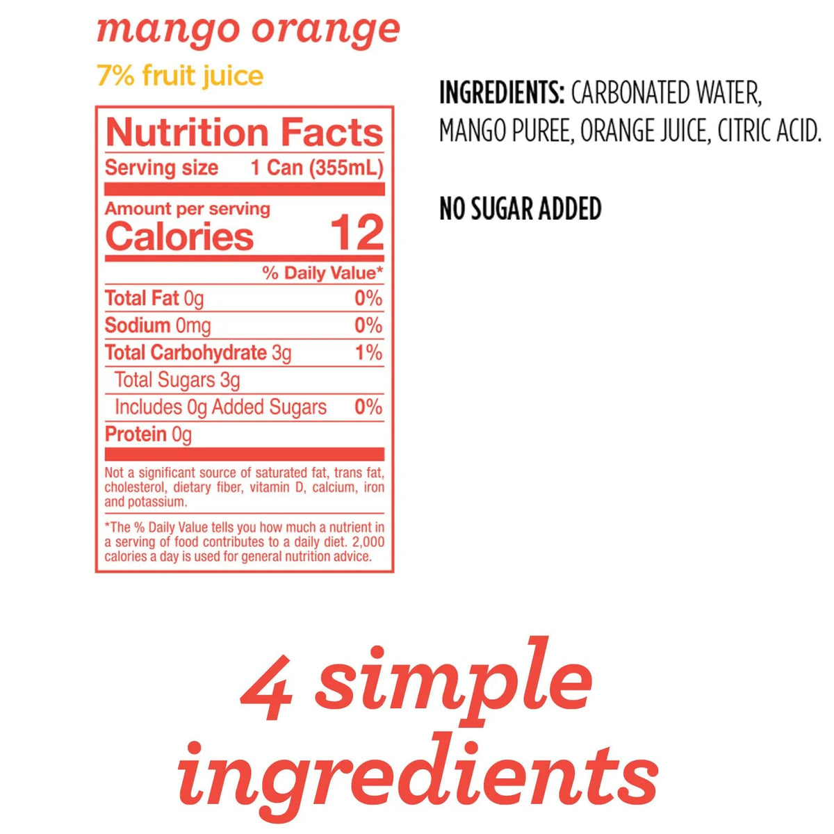 4 Flavor Variety Pack Sparkling Water 12 Fl Oz (Pack Of 20) Q418967