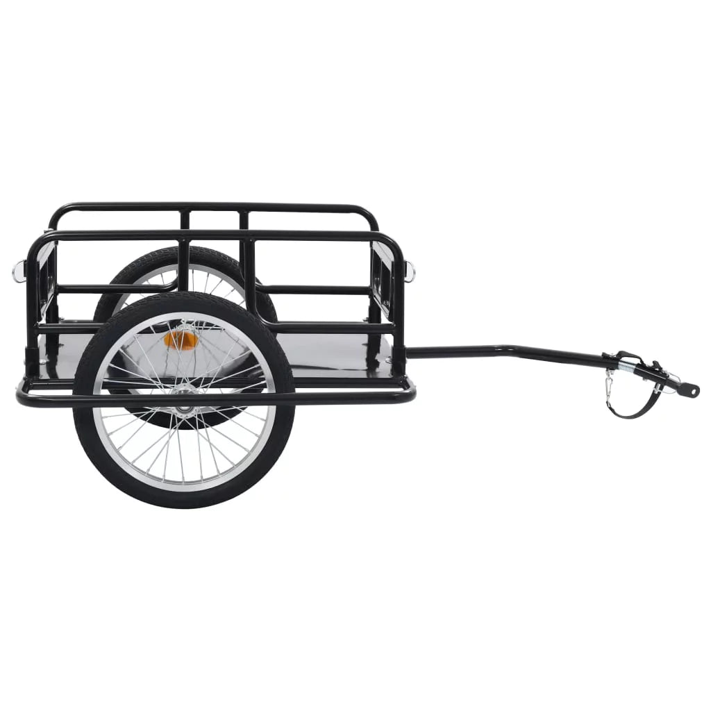 Bike Cargo Trailer Steel Black G2063