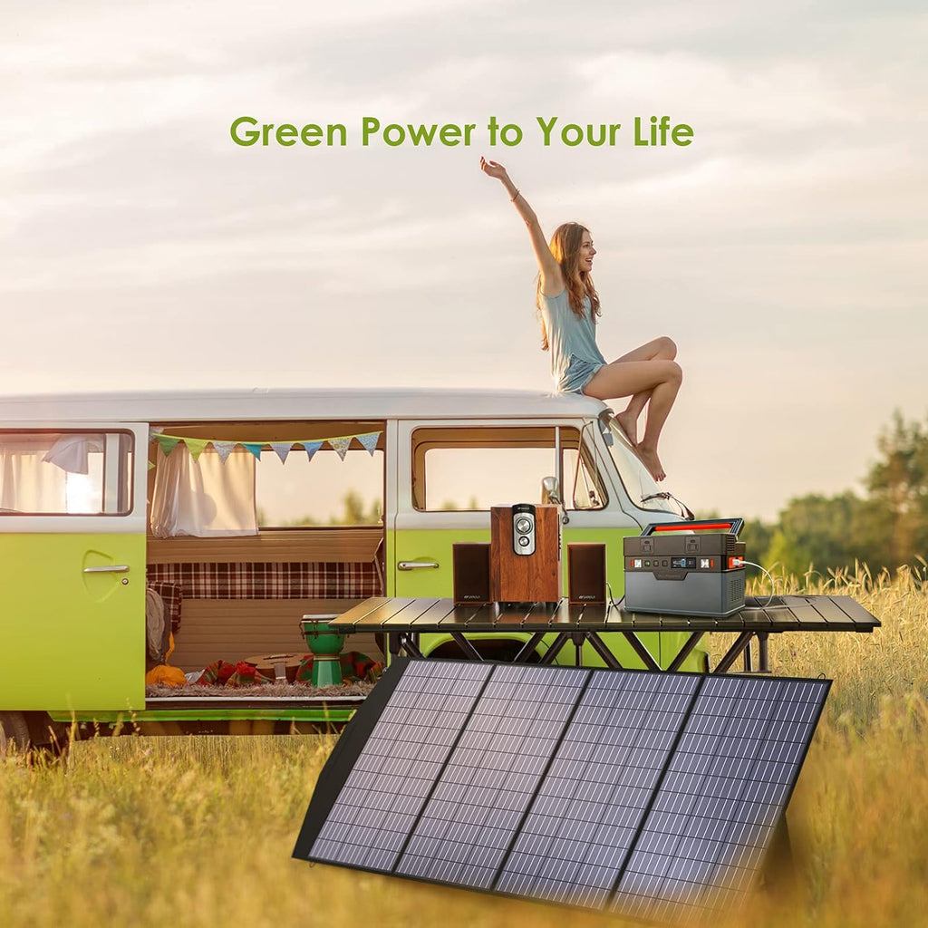 200W Portable Foldable Solar Panel Kit M987250