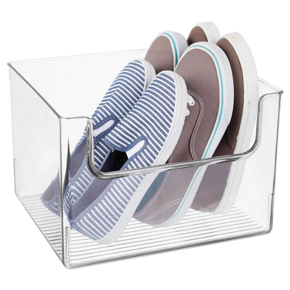 Clear Plastic Storage Organizer Bin 8 Pack K4652