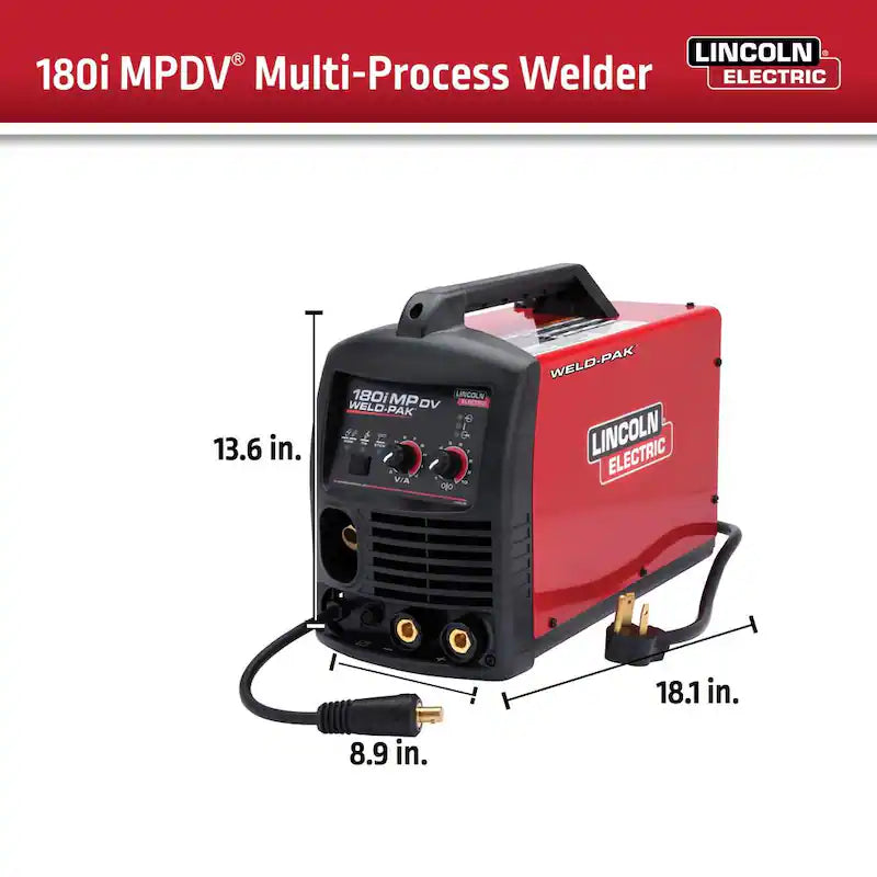 180 Amp Multi-Process Welder O6621