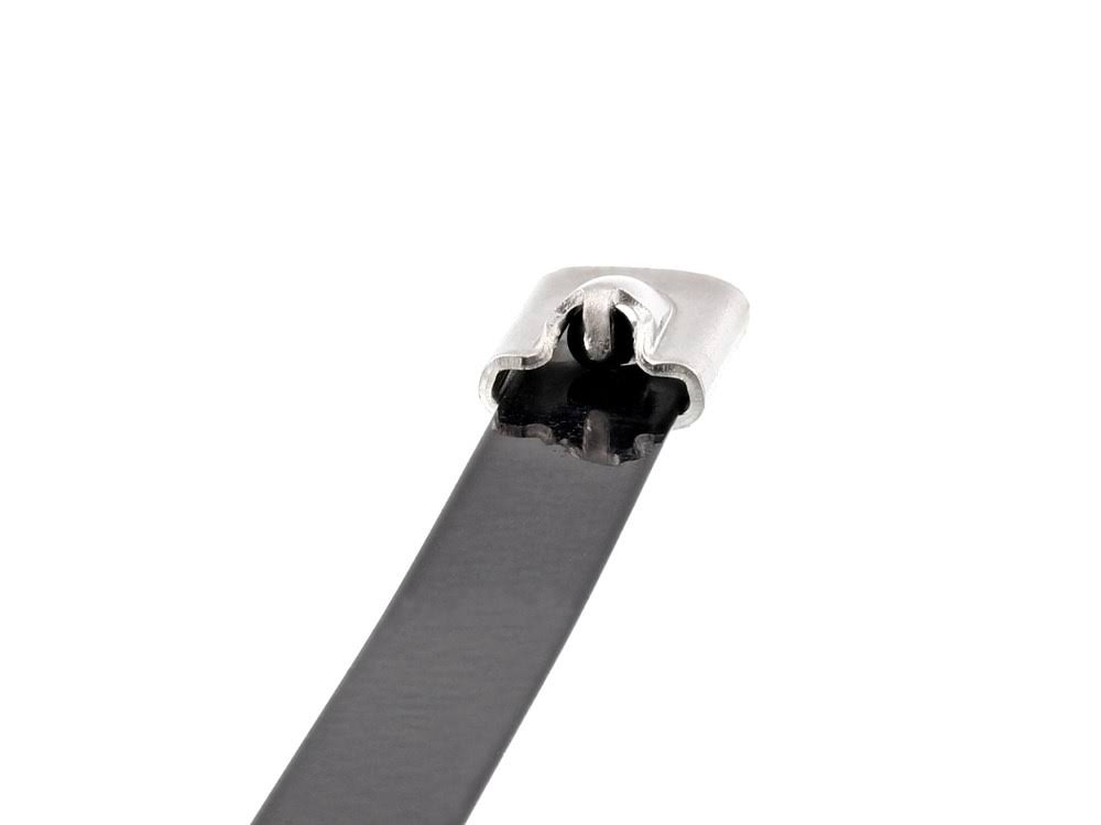 20 inch Plastic Coated Stainless Steel Cable Tie - 100 Pack U811
