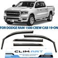 Dark Smoke 4 pcs In-Channel Window Deflectors K78860