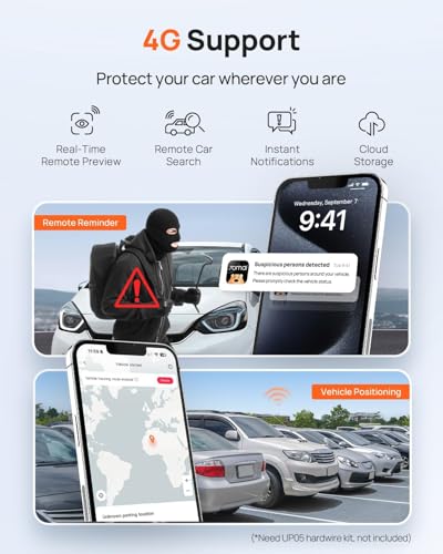 4K Dash Cam with Starvis 2 HDR Night Vision B977181